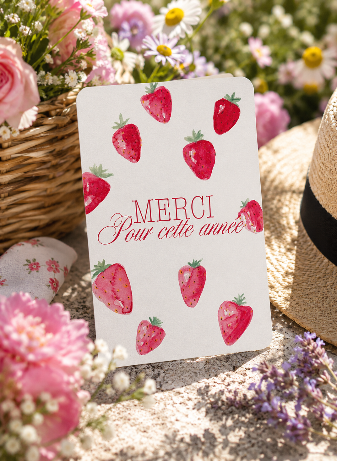 Carte fraises