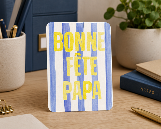 Carte Bonne fête Papa